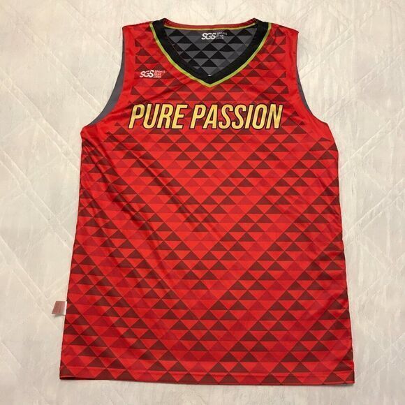 SGS Sports Gear Swag reversible gray red‎ #2 Jersey XL - Picture 5 of 9